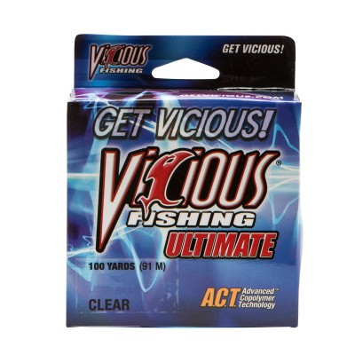 Vicious Ultimate Mono Clear 6 LB
